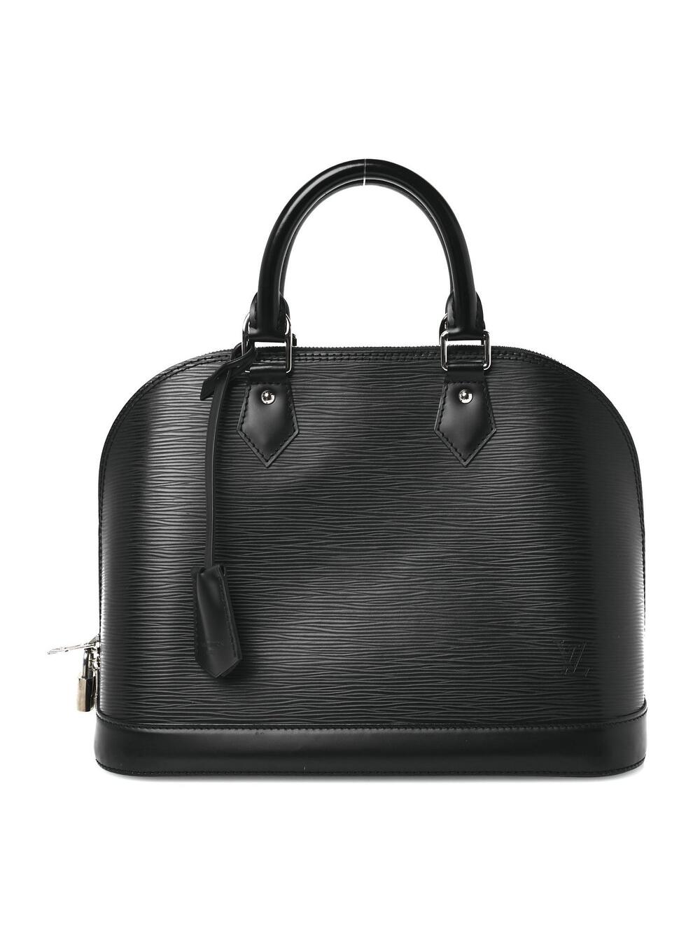 Louis Vuitton Epi Alma Pm Black #352473L89B
